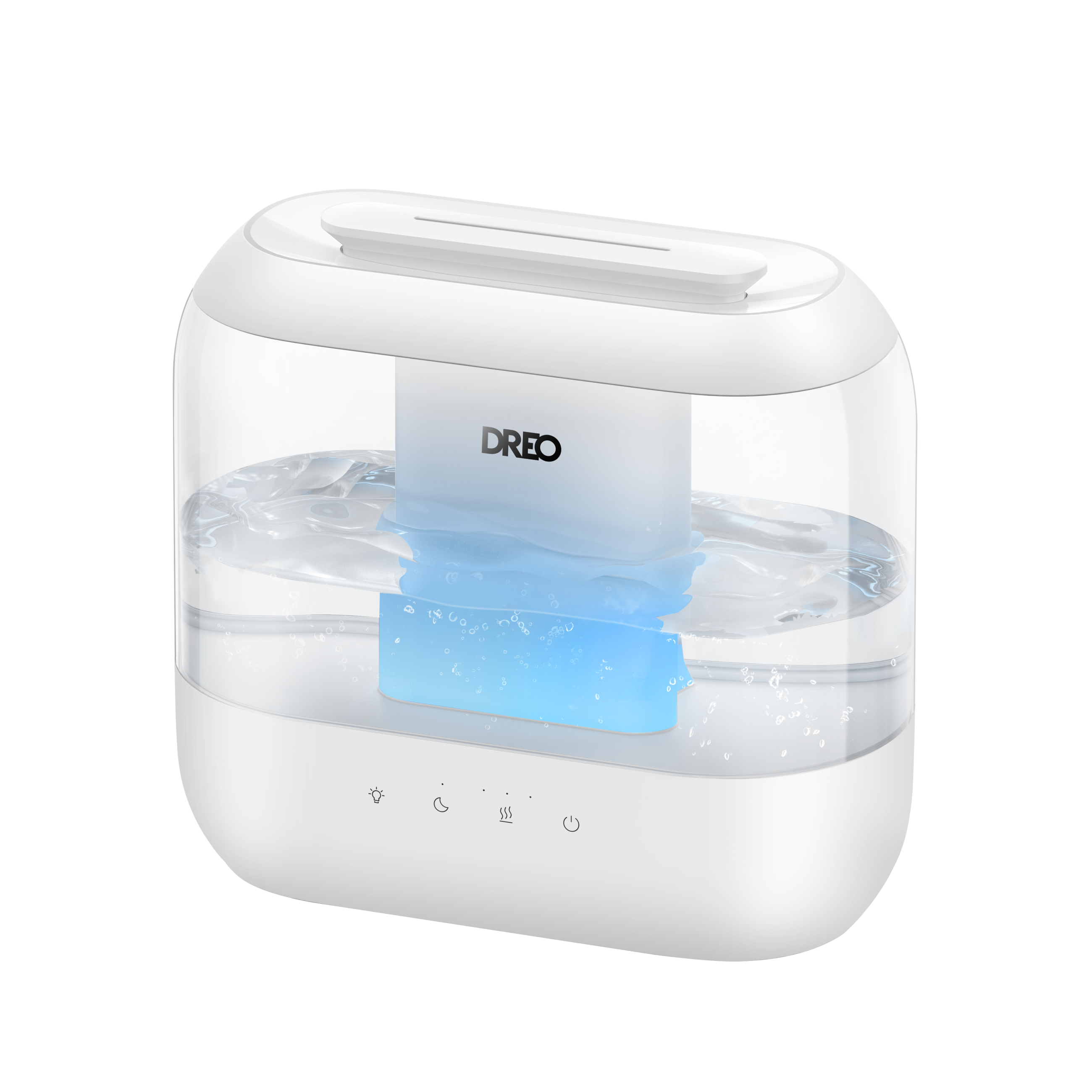 White and Transparent Humidifier