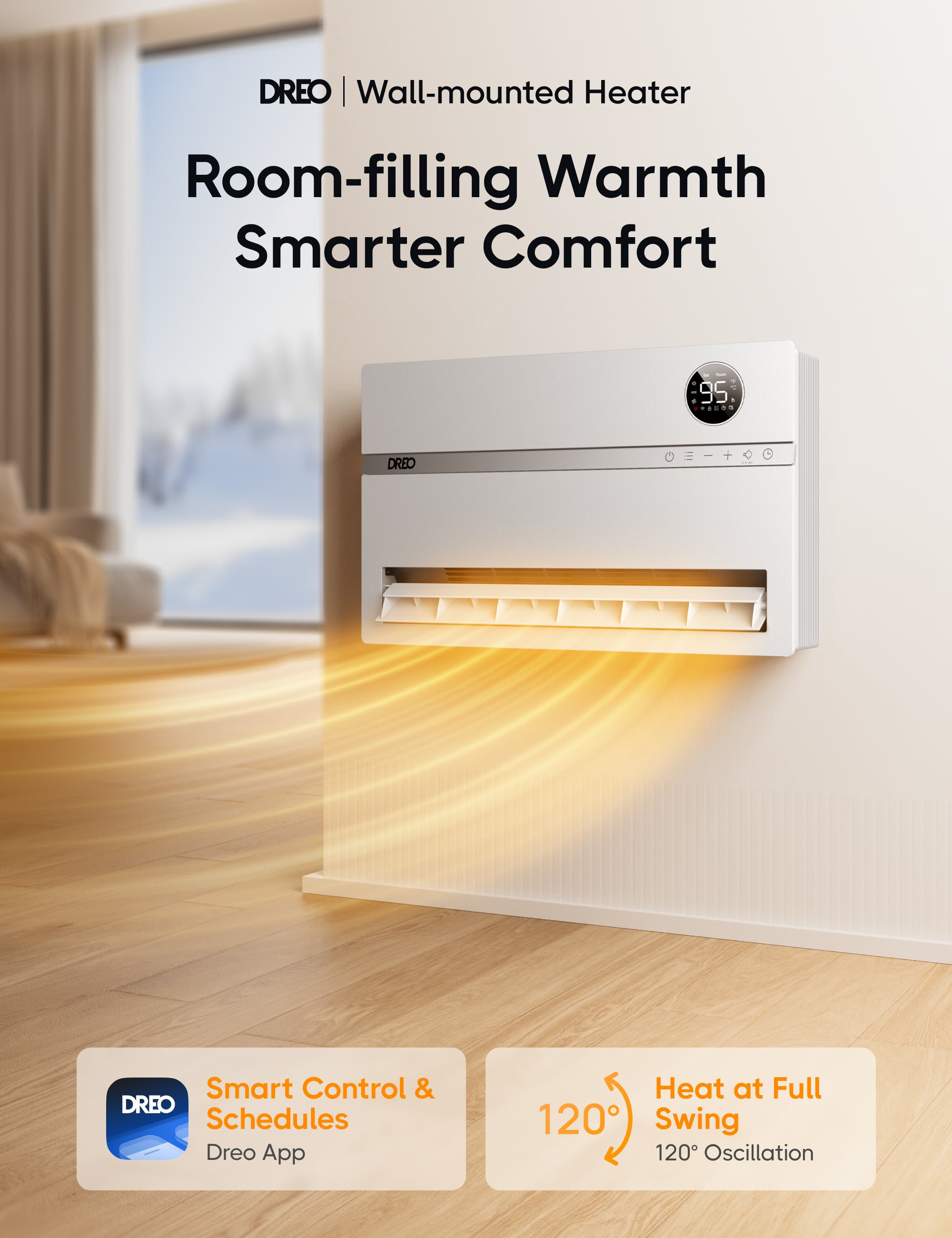 WH719S Smart Wall-mounted Heater