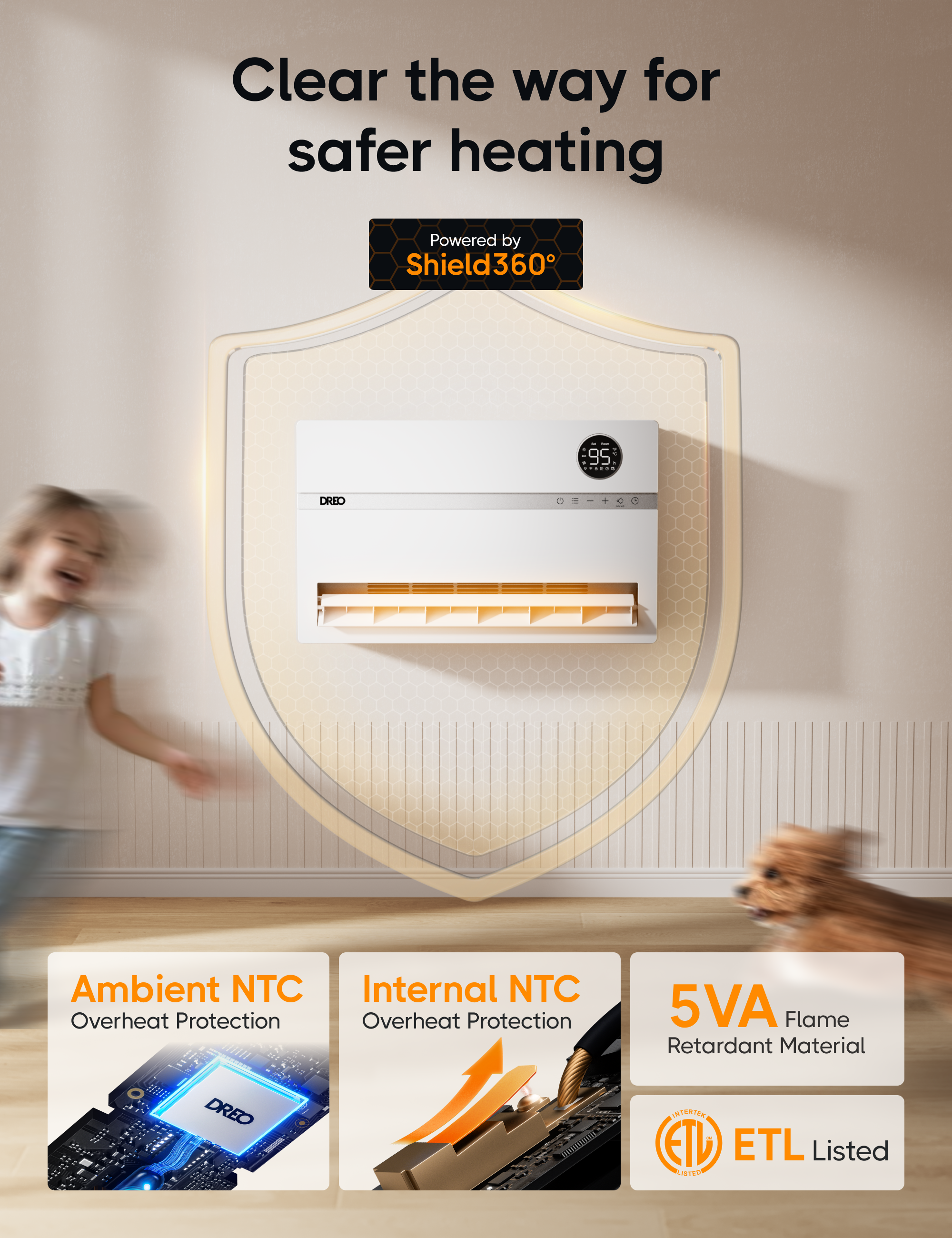WH719S Smart Wall-mounted Heater