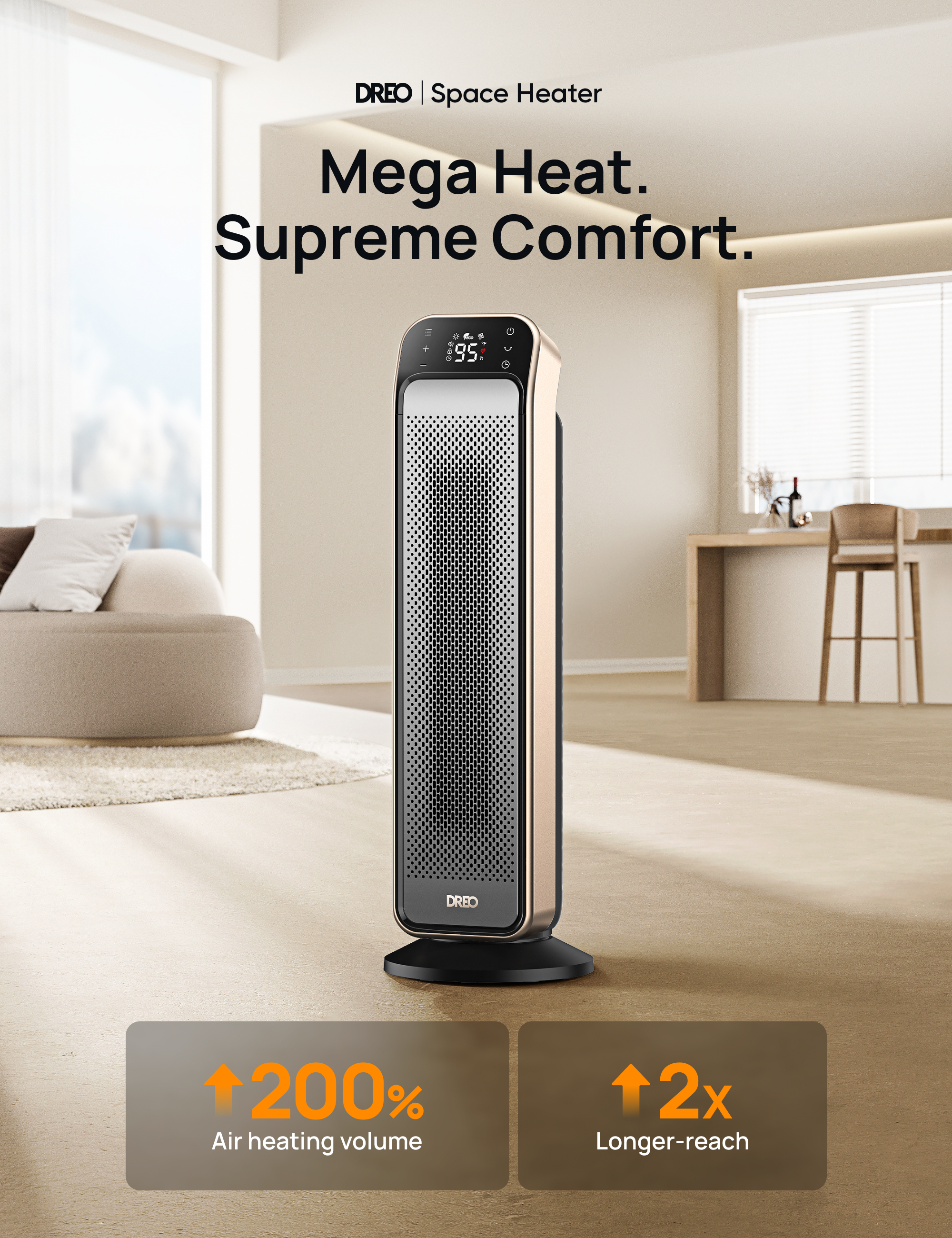 Solaris Max (2nd. Gen.)  with FortPlug™ Space Heater